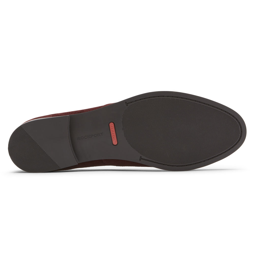 Rockport Loafers Dam Vinröda - Perpetua - RBOFZ7941